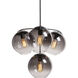 Kamara LED 24.75 inch Black Chandelier Ceiling Light